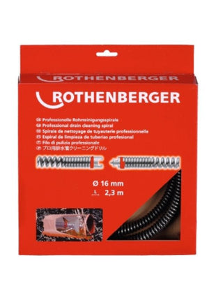 ROTHENBERGER SMK spirala do czyszczenia rur długość 2,3 m spirala Ø 16 mm ( 4000781214 )