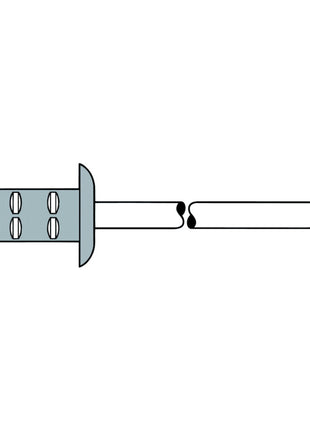 Nit zrywalny GESIPA PolyGrip(R) trzon nitu d x l 3,2 x 8 mm ( 4000813765 )