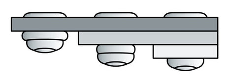 GESIPA Rivet aveugle PolyGrip(R) tige de rivet d x l 3,2 x 8 mm ( 4000813249 )