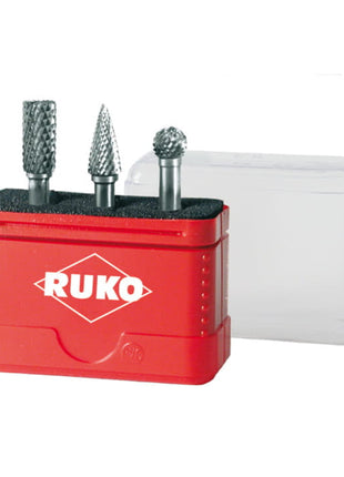 RUKO Jeu de fraises sur tige  D. de la tige 6 mm 3 pièces ( 8000421355 )