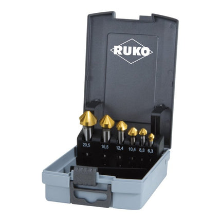 RUKO Set di svasatura DIN 335 C 90° 6,3-20,5 mm ( 4000601500 )