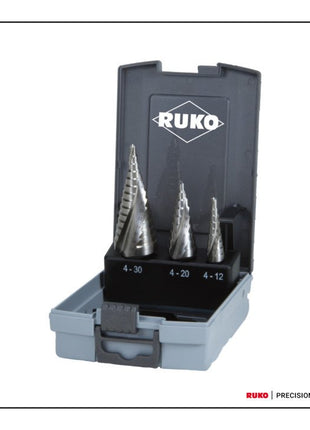 RUKO Stufenbohrersatz Ø 4-12/4-20/4-30 mm ( 4000601746 )