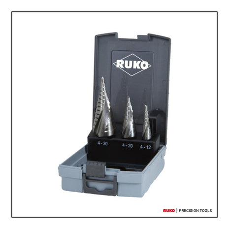 RUKO Stufenbohrersatz Ø 4-12/4-20/4-30 mm ( 4000601746 )