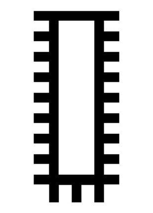 Plik warsztatowy PFERD DIN 7261 długość 250 mm przekrój 25 x 6 mm ( 4000840174 )