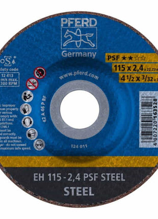 Tarcza tnąca PFERD PSF STEEL D125x2.4mm z korbką ( 4000841283 )