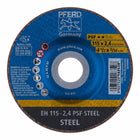 PFERD Disque à tronçonner PSF STEEL D125x2,4 mm contre-coudé ( 4000841283 )