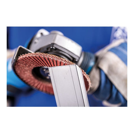 Disco lamellare PFERD POLIFAN A-COOL SG INOX+ALU Ø 125 mm granulometria 40 piatta ( 8000429952 )