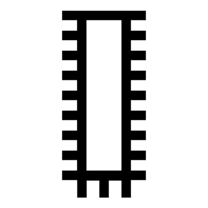 PFERD file per officina DIN 7261 lunghezza 200 mm sezione 20 x 5 mm ( 4000840360 )