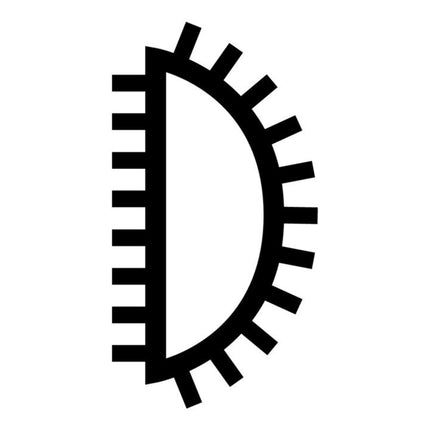 PFERD file per officina DIN 7261 lunghezza 250 mm sezione 25 x 7 mm ( 4000840379 )