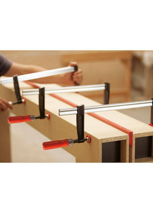 BESSEY Serre-joint en fonte malléable TPN envergure 200 mm col de cygne 100 mm ( 4000831602 )