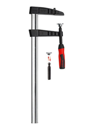 BESSEY Serre-joint en fonte malléable TGK-2K envergure 800 mm col de cygne 120 mm ( 4000831767 )