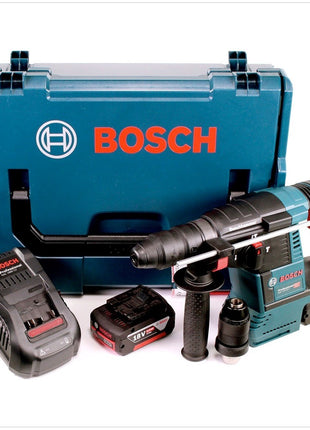 Bosch GBH 18V-26 F Akku Bohrhammer 18V 2,6J SDS-Plus in L-Boxx mit 2x 6Ah Akku, Ladegerät und Bohrer Set - Toolbrothers