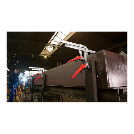Morsetto a leva BESSEY GH Larghezza di serraggio 400 mm Sporgenza 120 mm ( 4000831575 )