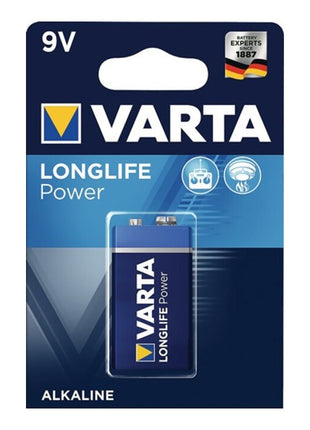 VARTA Batterie Longlife Power 9 V 6LP3146-E Block 580 mAh ( 4000901814 )