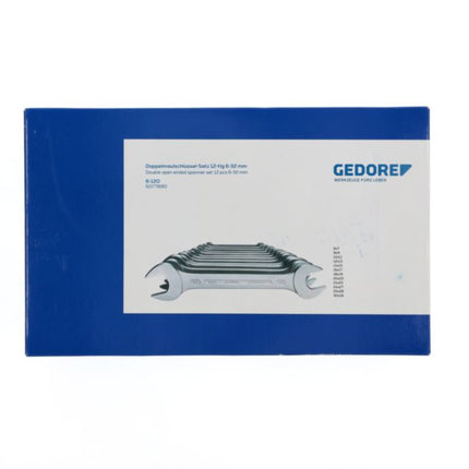 GEDORE Doppelmaulschlüsselsatz 6-120 12-teilig SW6-32 mm ( 4000823223 )