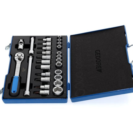 Set di chiavi a bussola GEDORE 19 IMU-10 27 pezzi 1/2 ″ ( 4000821548 )
