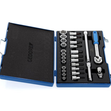 Set di chiavi a bussola GEDORE 19 IMU-10 27 pezzi 1/2 ″ ( 4000821548 )