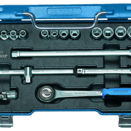 Set di chiavi a bussola GEDORE 30 GMU-3 17 pezzi 3/8 ″ ( 4000770965 )