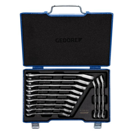 GEDORE Maulringratschenschlüsselsatz 7 UR-012 12-teilig Schlüsselweiten 8-19 mm ( 4000821990 )