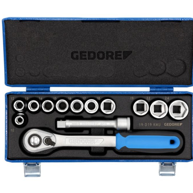 Set di chiavi a bussola GEDORE 19 SME-20 13 pezzi 1/2 ″ ( 4000880496 )
