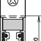 Guarnizione per porte ATHMER Schall-Ex(R) DUO L-15 WS 1-382 2 lati Lunghezza 833 mm ( 3327023104 )