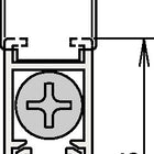 ATHMER Türdichtung Doppeldicht® M-12/35 1-392 1-seitig Länge 833 mm ( 3327023065 )