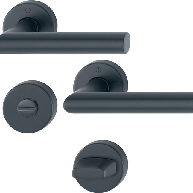 HOPPE Rosettengarnitur Amsterdam E1400Z/42KV/42KVS Edelstahl F9714M ( 3000209763 )