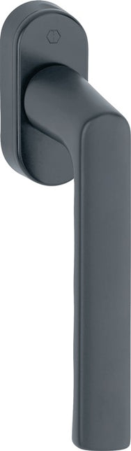 Maniglia HOPPE Hamburg 0700L/U26 Alluminio F9714M nero opaco ( 3000203154 )