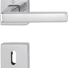 HOPPE Rosettengarnitur Dublin 1124 / 843KV/843KVS Aluminium F249 ( 3000203138 )