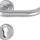 HOPPE Rosettenhalbgarnitur Paris E138Z/42/42S Edelstahl F69 ( 3000220054 )