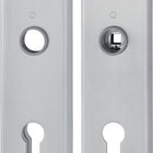 HOPPE coppia di piastre lunghe E3331/3310 opache F69 ( 3000209801 )