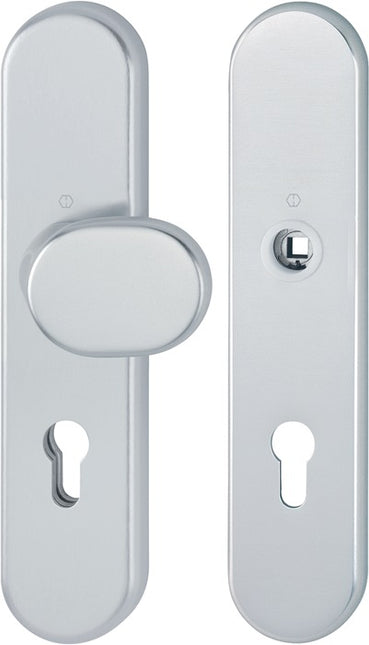 HOPPE Schutzgarnitur 86G/3331/3310 Aluminium F1 ( 3000209783 )