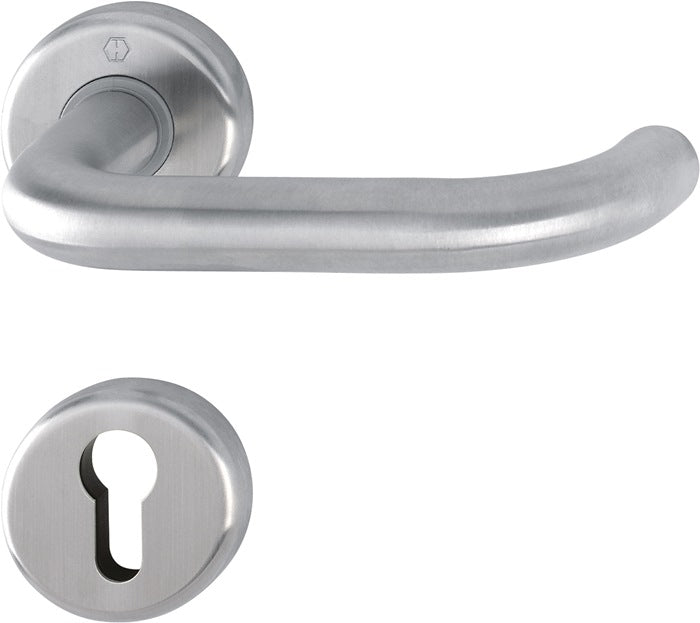 HOPPE set di rosette Baden E1388Z/17KV/17KVS in acciaio inox F69 ( 3000220001 )