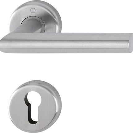 HOPPE Set di rosette Utrecht E1444Z/17KV/17KVS Acciaio inox F69 ( 3000220004 )