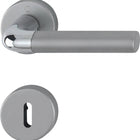 HOPPE Rosettengarnitur Bremen 1505/42KV/42KVS Aluminium F49/F9-2 ( 3000220010 )