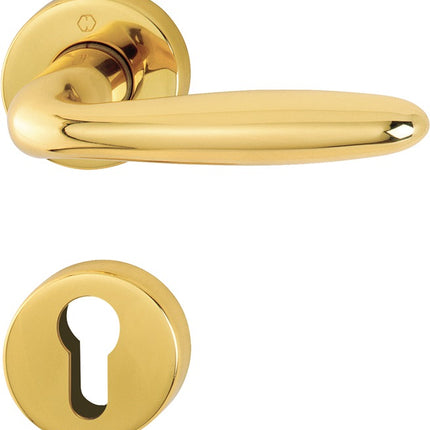 HOPPE set di rose Verona M151/42KV/42KVS ottone F71 ( 3000253733 )