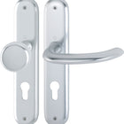 HOPPE set di piastre lunghe Marsiglia 53/273P/1138 Alluminio F1 ( 3000252629 )