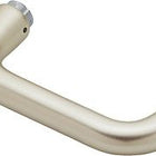 Maniglia a leva HOPPE parte foro Paris 138L alluminio F2 / nichel argento ( 3000252101 )