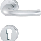 HOPPE Set di rosette Tôkyô 1710 / 42KV / 42KVS Alluminio F1 ( 3000252592 )