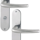 HOPPE Langschildgarnitur Denver E1310Z/302 Edelstahl F69 ( 3000252654 )