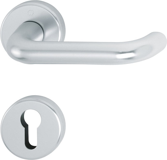 HOPPE Set di rosette Paris 138L/42KV/42KVS Alluminio F1 ( 3000203809 )