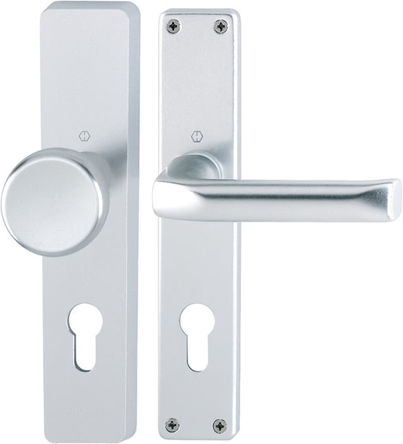 Set di piastre lunghe HOPPE London 54/227/202SP/113 Alluminio F1 ( 3000252240 )