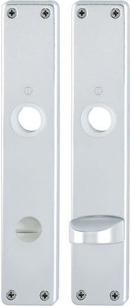 HOPPE coppia di piastre lunghe 202SP F1/ colore naturale F1 ( 3000252136 )