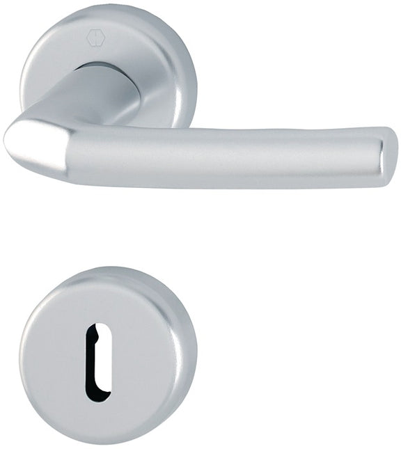 HOPPE Rosettengarnitur Birmingham 1117/17KV/17KVS Aluminium F1 ( 3000203402 )