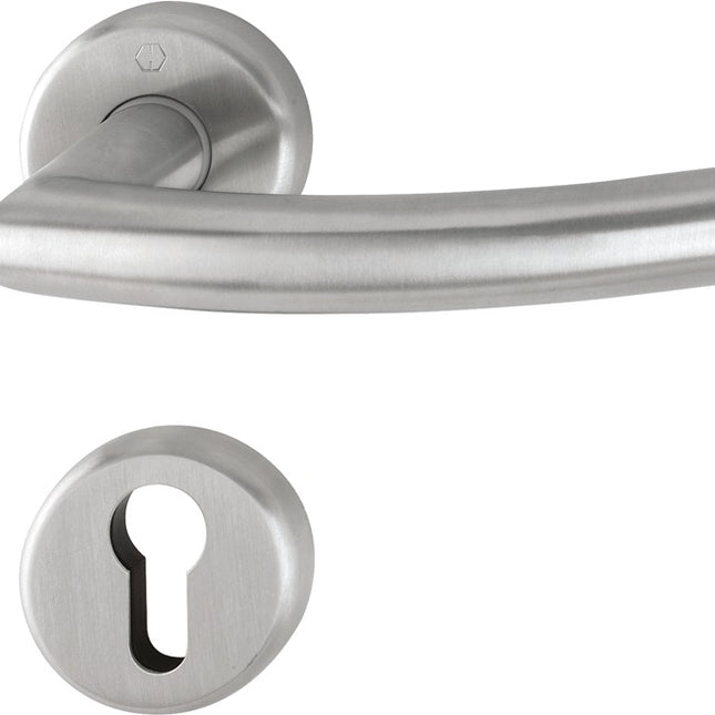 HOPPE Rosettengarnitur Narvik E1430ZP/17KV/17KVS Edelstahl F69 ( 3000252276 )