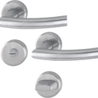 HOPPE Rosettengarnitur Narvik E1430ZP/17KV/17KVS Edelstahl F69 ( 3000252277 )