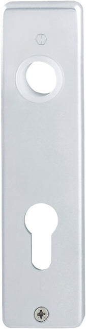 HOPPE coppia piastra posteriore corta 202KP/AP Alluminio F1 ( 3000252147 )