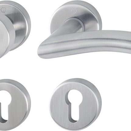 HOPPE Rosettengarnitur Antwerpen E58 42KV 42KVS 1420Z Edelstahl F69 3000252909  1 - toolbrothers