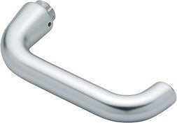 Maniglia a leva HOPPE parte foro Paris 138L Alluminio F1 / colore naturale ( 3000252103 )