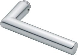 Maniglia a leva HOPPE parte foro Amsterdam 1400 alluminio F1 / colore naturale ( 3000252096 )